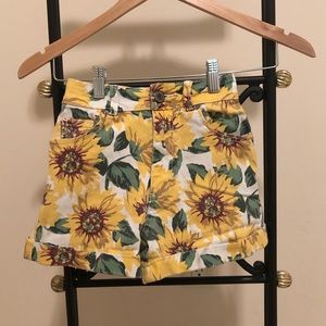 Bullhead Sunflower Shorts